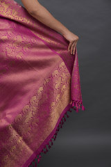 Pink Silk Kanjeevaram SareeADL00836
