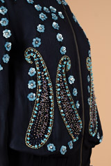 Navy Party Wear JacketDSC03706