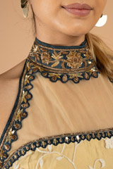 Beige Halter GownDSC06757