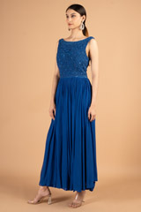 Oceanic Blue GownDSC03463