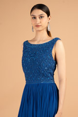 Oceanic Blue GownDSC03464