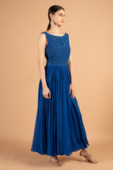 Oceanic Blue GownDSC03467