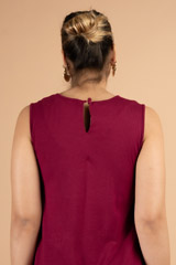 Maroon IndoWestern TunicDSC03653