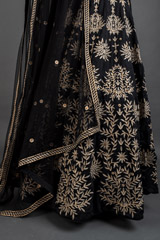 Black Zari Embroidered Lehenga_DSC4258