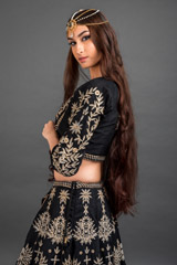 Black Zari Embroidered Lehenga_DSC4264-Edit
