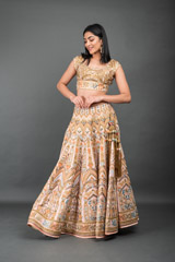 Peach Thread Work Lehenga_DSC3532-Edit