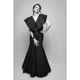 Ruffle Mermaid Gownimage00001