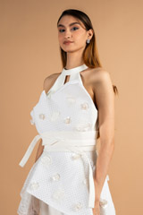 Hakoba Floral Embroidery GownDSC09832