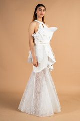 Hakoba Floral Embroidery GownDSC09834