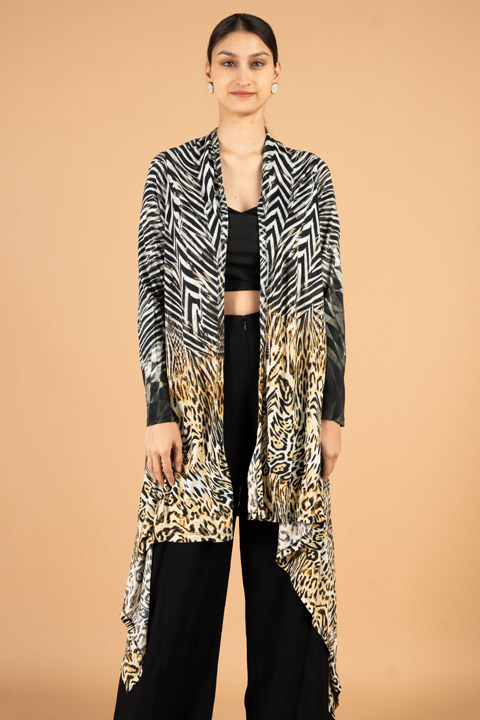 Animal Print Shrug