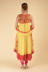 Yellow Anarkali SetDSC06959