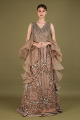 Hand Embroidered Lehenga