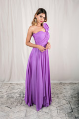 Ruffled One Shoulder Gown_DSC2774-Edit