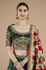 Gota Embroidered LehengaDSC09288