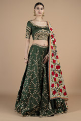 Gota Embroidered LehengaDSC09295