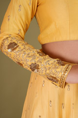 Gota Embroidered LehengaDSC09057