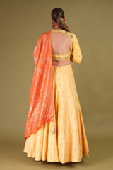 Gota Embroidered LehengaDSC09067