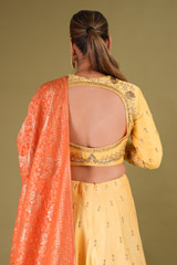 Gota Embroidered LehengaDSC09068