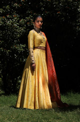 Gota Embroidered LehengaIMG_7726