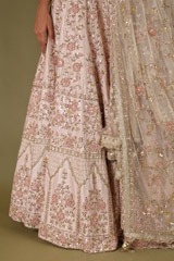 Pink Embroidered LehengaDSC07667
