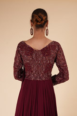 Wine Dori Work GownDSC08037