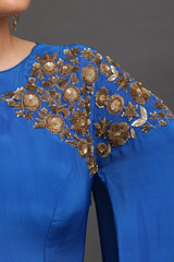 Royal Blue Cape GownIMG_9746