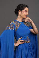 Royal Blue Cape GownIMG_9756