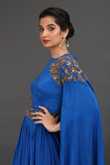 Royal Blue Cape GownIMG_9757