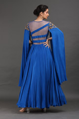 Royal Blue Cape GownIMG_9759