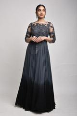 Grey Ombre Gown_SUB7575