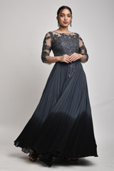 Grey Ombre Gown