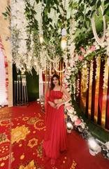 Red Embellished Lehenga1