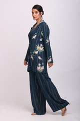 Blue Blazer Pants SetIMG_9813