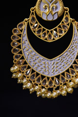 Minakari And Pearls EarringsIMG_0053