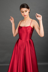 Red Strap Gown_DSC8341-Edit