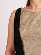 Black Stitched SareeIMG_8832