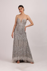 Rosaline Grey Gown