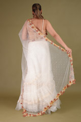 Two Tier Rosette Sari And BustierDSC09341