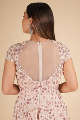 Pink Floral Embroidered GownDSC01967