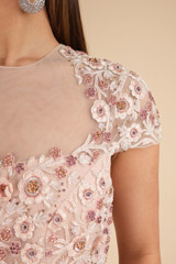 Pink Floral Embroidered GownDSC01970