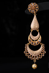 Minakari And Pearls EarringsIMG_9222