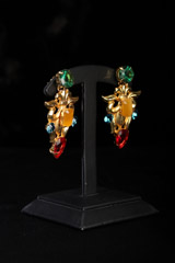 Finial Stone EarringsIMG_0834