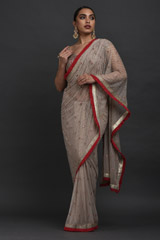 White Mirror Cutwork Saree3900_video