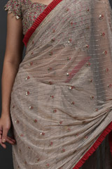 White Mirror Cutwork Saree_DSC4322