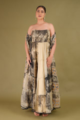 Printed Organza Tiered DressDSC09013