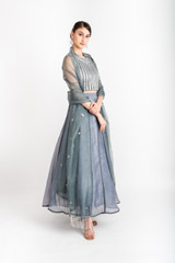 Grey Organza Lehenga Set_DSC3340-Edit