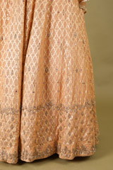 Rosegold Jacket LehengaDSC09045