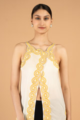 Criss Cross Flow Suit With PalazzoDSC06781