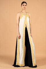 Criss Cross Flow Suit With PalazzoDSC06784