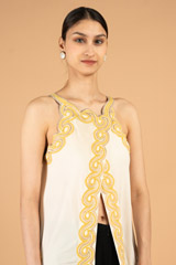 Criss Cross Flow Suit With PalazzoDSC06785